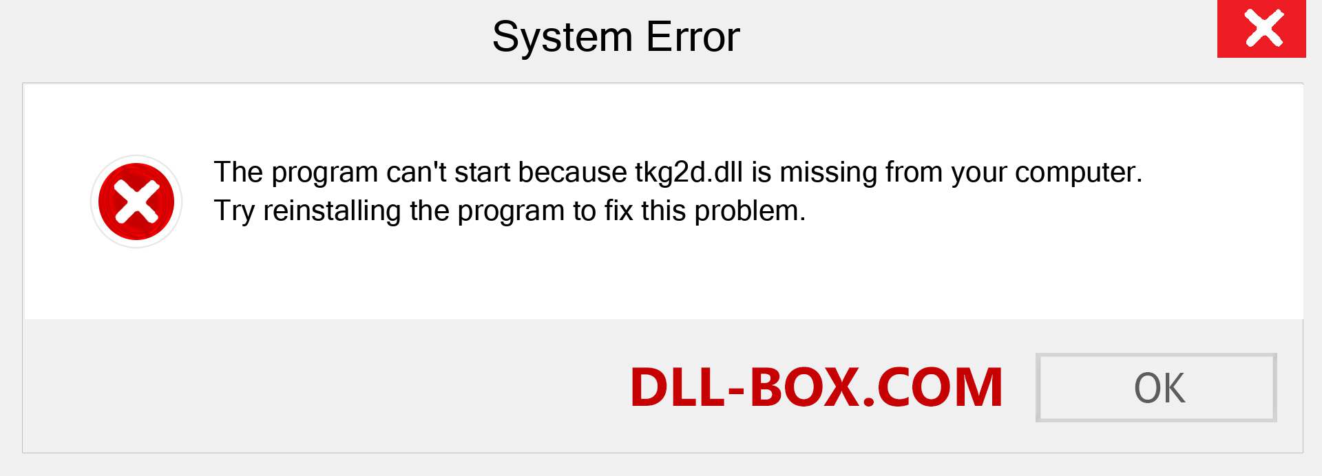  tkg2d.dll file is missing?. Download for Windows 7, 8, 10 - Fix  tkg2d dll Missing Error on Windows, photos, images